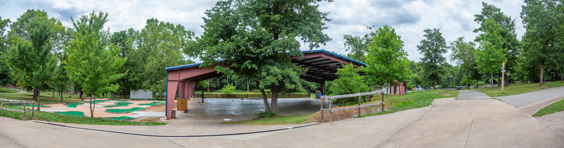 camp barnabas pavilion wide view